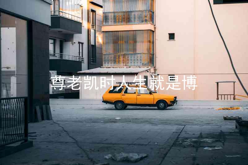 尊老凯时人生就是博